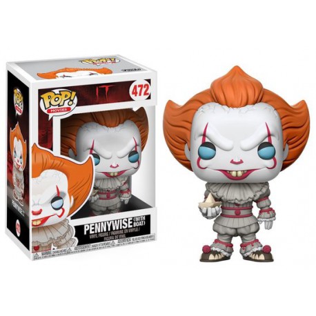 Funko Pop 472 Pennywise with, Boat, IT