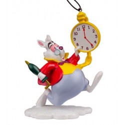 Disney White Rabbit 3D Ornament, Alice In Wonderland
