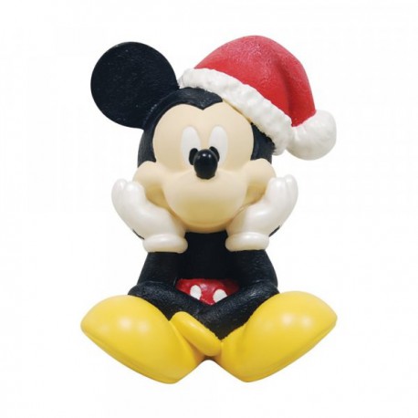 Christmas Mickey Mouse Figurine
