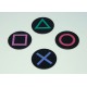 PlayStation Coaster 4-Pack Icons