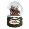 Disney Traditions - Laughing All the Way - Mickey and Pluto Christmas Waterball