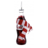 Coca Cola (Diet Coke) Bottle with Scarf Ornament
