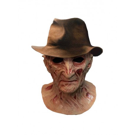 A Nightmare on Elm Street 4: The Dream Master Deluxe Latex Mask with Hat Freddy Krueger