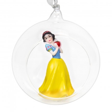 Disney Snow White Ornament Glass