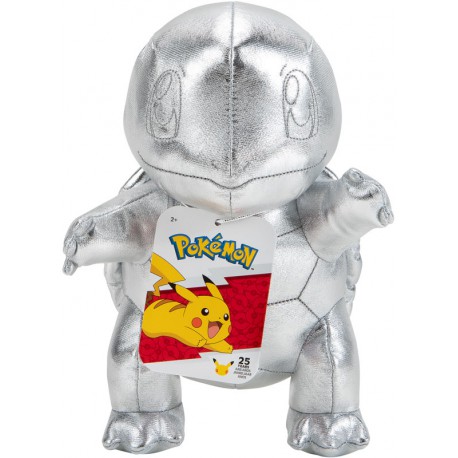 Pokemon 25th Celebration Silver Squirtle Plush