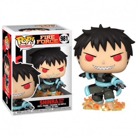 Funko Pop 981 Shinra, Fire Force
