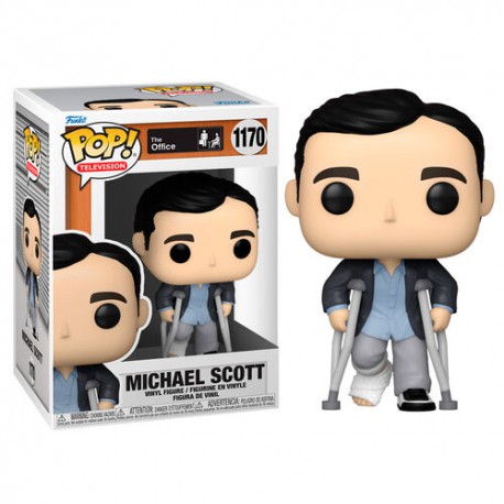 Funko Pop 1170 Michael Scott (with Crutches), The Office