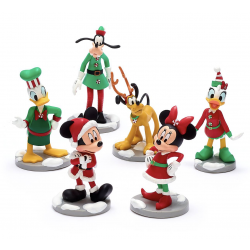 Disney Mickey and Friends Festive Figurine Playset