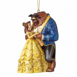 disney Traditions - Beauty and The Beast Hanging Ornament