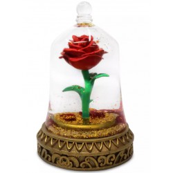 Beauty and the Beast Enchanted Rose Snowglobe