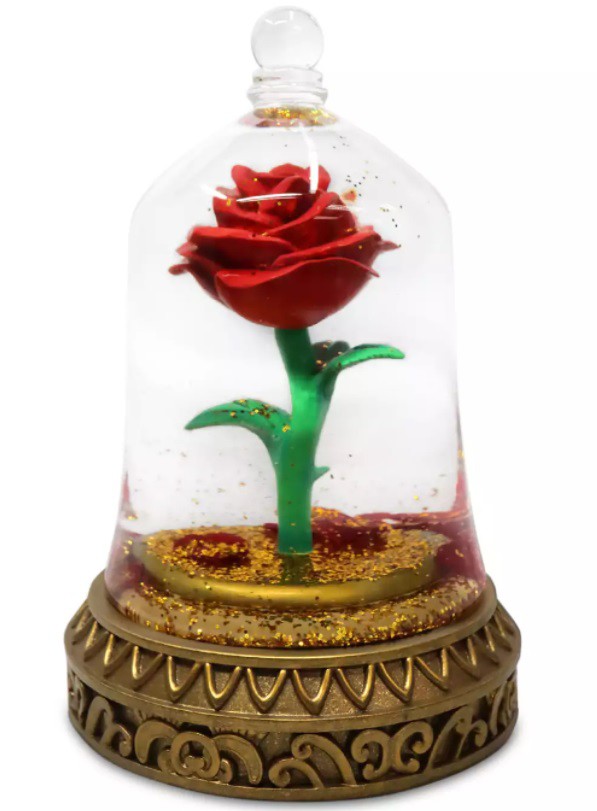 Beauty and the good Beast Enchanted Rose Snow Globe