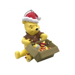 Disney Winnie The Pooh with Present 3D Ornament