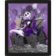 Nightmare before Christmas Framed 3D Lenticular Poster Pack Graveyard 26 x 20 cm