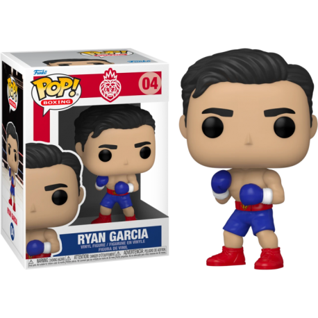 Funko POP Boxing Ryan Garcia 04 ライアンガルシア Funko Pop 04 Ryan Garcia, Boxer - Wondertoys.nl