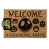 Nightmare before Christmas Doormat A Nightmare Awaits 40 x 60 cm