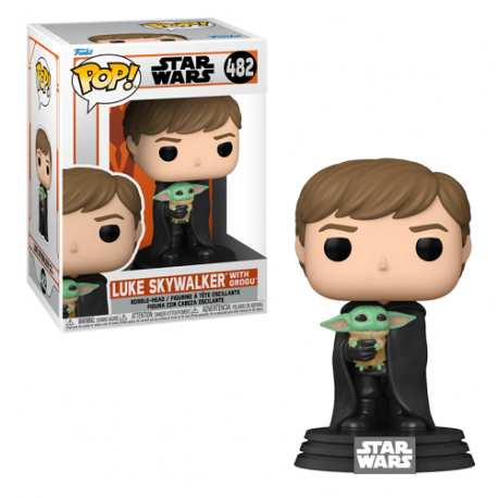 Funko Pop 482 Luke with Grogu, Star Wars