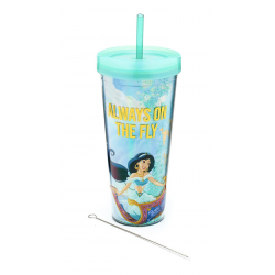 Disney Princess Jasmine Straw Tumbler, Aladdin