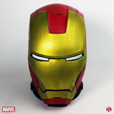 Iron Man Coin Bank MKIII Helmet 25 cm