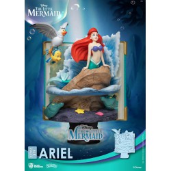 Disney Story Book Series D-Stage PVC Diorama Ariel 15 cm