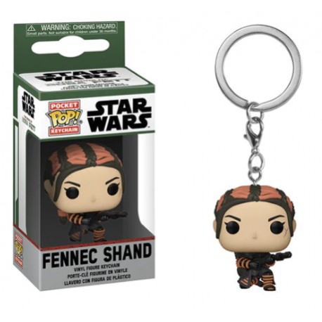 Star Wars The Book of Boba Fett Pocket POP! Vinyl Keychain 4 cm Fennec Shand