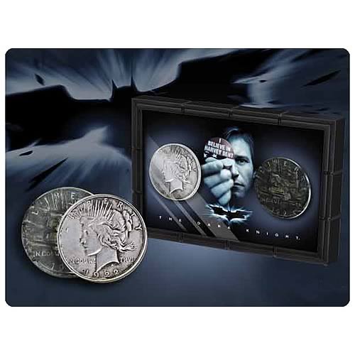 DC Comics: Batman Dark Knight Harvey Dent and Two-Face Coins 