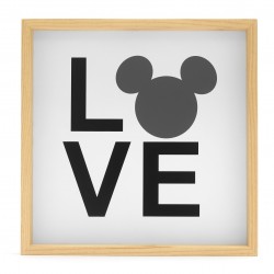 Disney Mickey Mouse Homestead LOVE Wall Decor