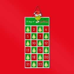 The Grinch 25 Days Of Grinchmas Fabric Advent Calendar