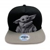 Mandalorian – Black And White Photo (Snapback Cap)