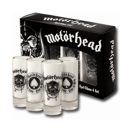 Motörhead Shotglass 4-Pack