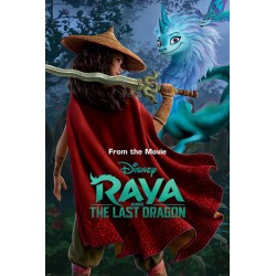 Raya And The Last Dragon Warrior In The Wild - Maxi Poster (N80)