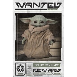 Star Wars The Mandalorian Wanted The Child Maxi Poster (N25)