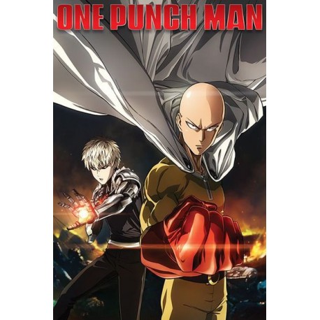 One Punch Man Destruction - Maxi Poster (N32)