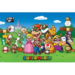 Super Mario Characters Maxi Poster (N33)