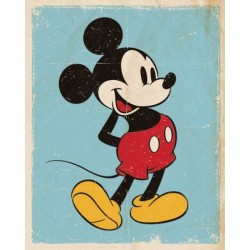 Mickey Mouse Retro - Mini Poster (N908)