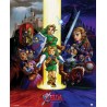The Legend Of Zelda Ocarina Of Time - Mini Poster (N910)