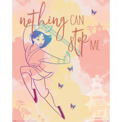 Mulan Nothing Can Stop Me Mini Poster (N913)