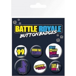 Battle Royale - Button Badges