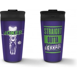 DC The Joker Travel Mug: Straight Outta Arkham