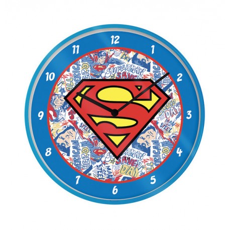 Superman Logo - 10" Wall Clock