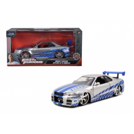 Fast & Furious 2002 Nissan Skyline 1:24