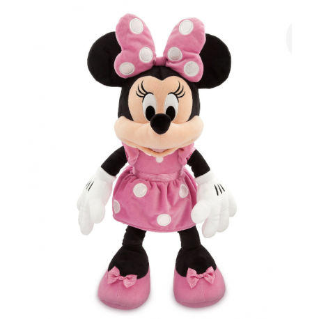 oplichter Saai de jouwe Disney Minnie Mouse Roze Knuffel Groot - Wondertoys.nl