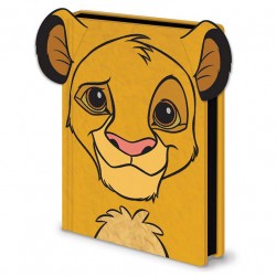 The Lion King (Simba) Furry Cover Premium A5 Notebook