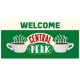 Friends Welcome To Central Perk Embossed Metal Sign