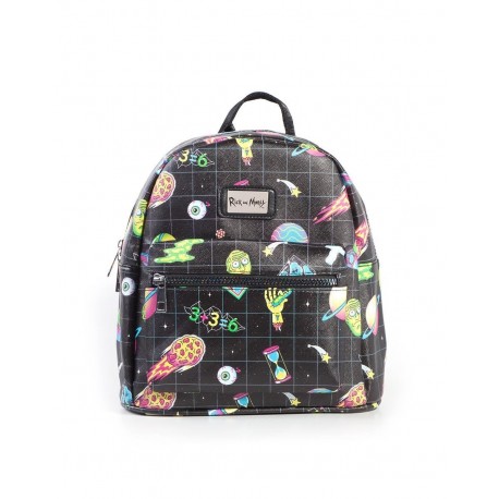 Rick and Morty - All Over Sublimation Printed Ladies Backpack