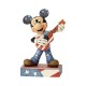 Disney Traditions Rock and Roll Mickey Mouse Figurine