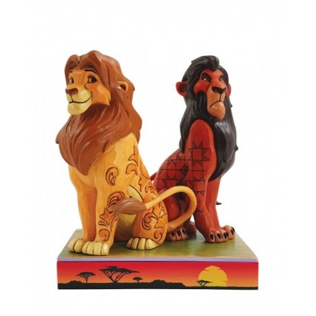Disney Traditions - Simba & Scar Figurine