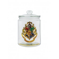 Hogwarts Glass Cookie Jar