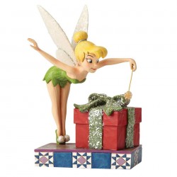 Disney Traditions - Pixie Present Tinker Bell Pixie Dusted Figure
