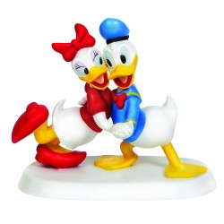 Precious Moments Disney Showcase Collection, I Only Want To Dance With You, Donald & Daisy