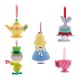 Disney Alice in Wonderland Sketchbook Mini Ornament Set